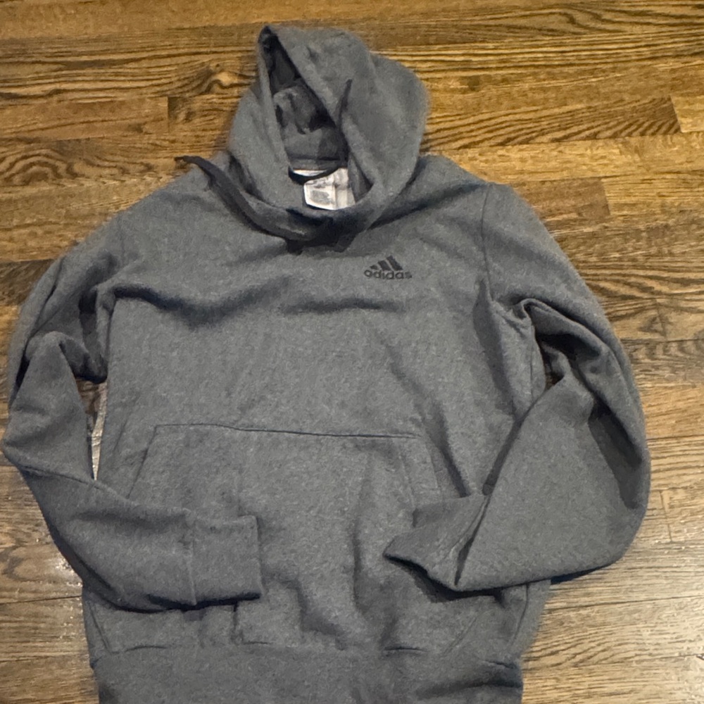 Adidas Charcoal Men's Hoodie